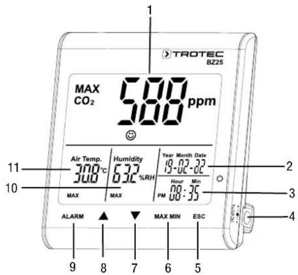 TROTEC BZ25 - Calibrage automatique - 1
