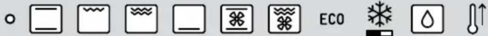 TEKA HCB 6535 SS - Function selector symbols - 2