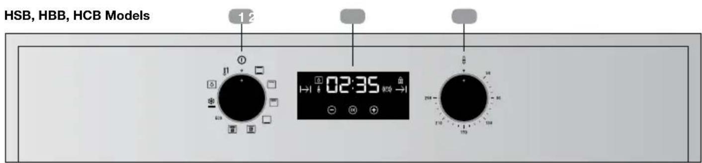 TEKA HCB 6535 SS - Control panel - 1