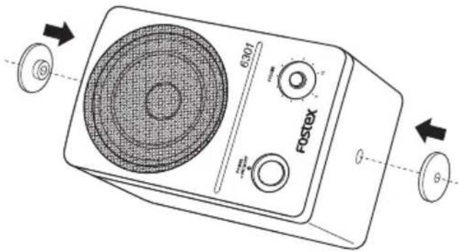 FOSTEX 6301N - ■ Attaching EB-6301 - 2