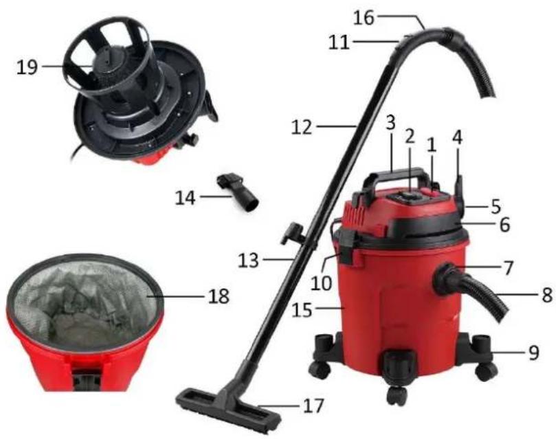 Emerio WD125850 - PIÈCES ET ACCESSOIRES - 1