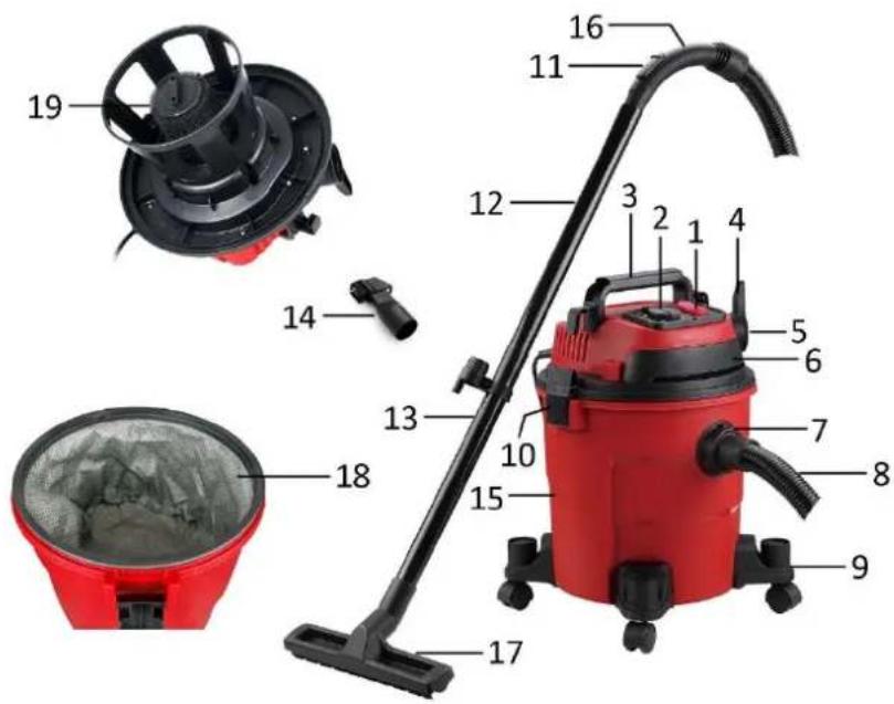 Emerio WD125850 - TEILE UND ZUBEHÖ R - 1