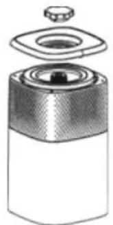 WILFA Fresh AP100CW - WSKAZNIK WYMIANY FILTRA - 3