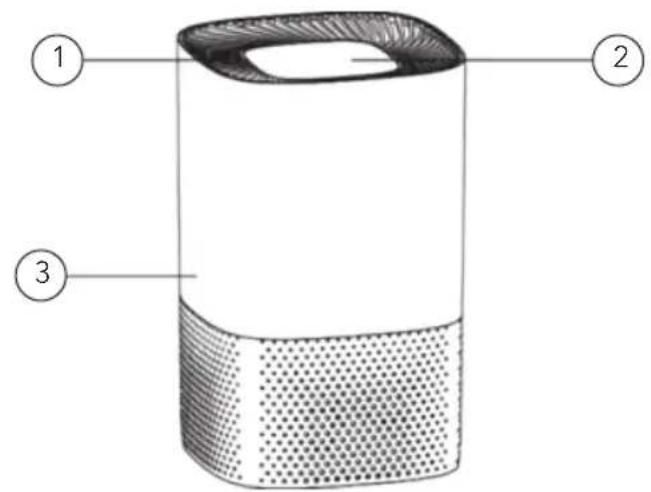 WILFA Fresh AP100CW - TUOTTEEN KUVAUS - 2