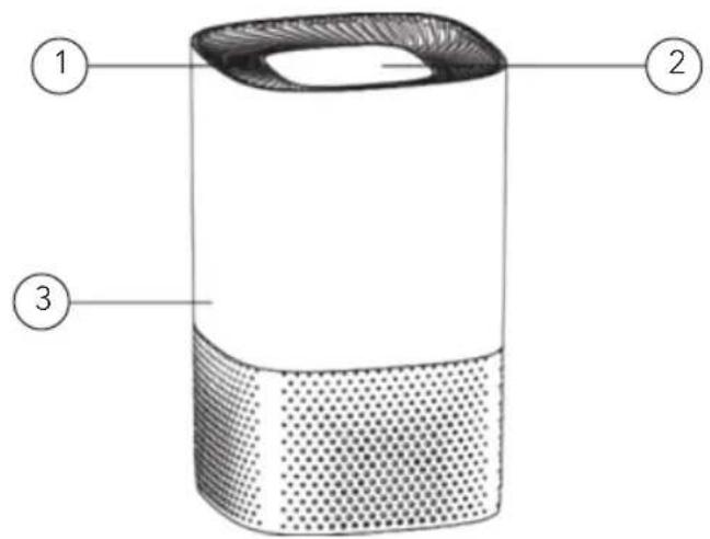 WILFA Fresh AP100CW - PRODUKTOVERSIKT - 1
