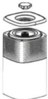 WILFA Fresh AP100CW - INDICATEUR DE REMPLACEMENT DE FILTR - 3