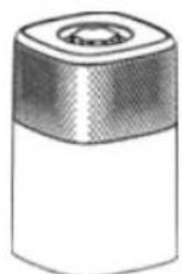 WILFA Fresh AP100CW - INDICATEUR DE REMPLACEMENT DE FILTR - 1
