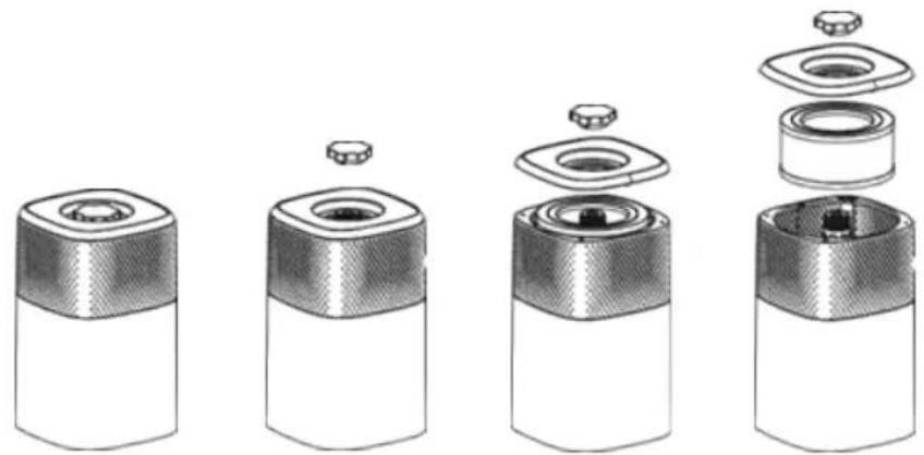 WILFA Fresh AP100CW - INHДИKATOP 3AMEHbl ΦильТРА - 1