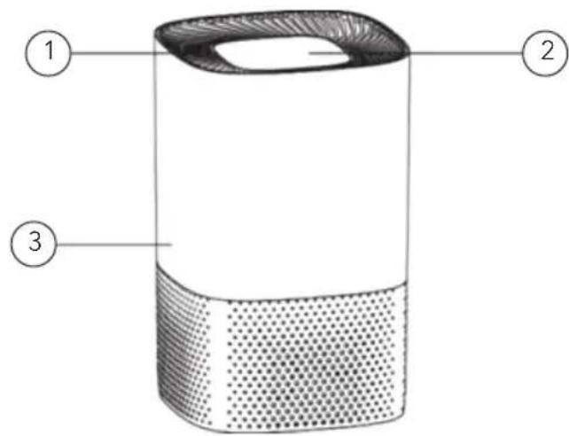 WILFA Fresh AP100CW - APERCU DU PRODUIT - 1
