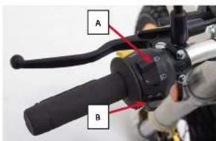 Mash XRide 125cc (2022) - Commodo gauche - 1