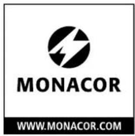 Monacor PA8120RCD - PA Mixing Amplifier with Radio and CD/MP3 Player - 1