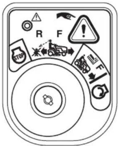 TROY-BILT Super Bronco 50 XP - WARNING - 1