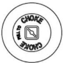 TROY-BILT Super Bronco 50 XP - CHOKE CONTROL (IF EQUIPPED) - 1