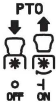 TROY-BILT Super Bronco 50 XP - BOUTON DE PRISE DE FORCE ÉLECTRIQUE (EMBRAYAGE DES LAMES) (LE CAS ÉCHÉANT) - 1