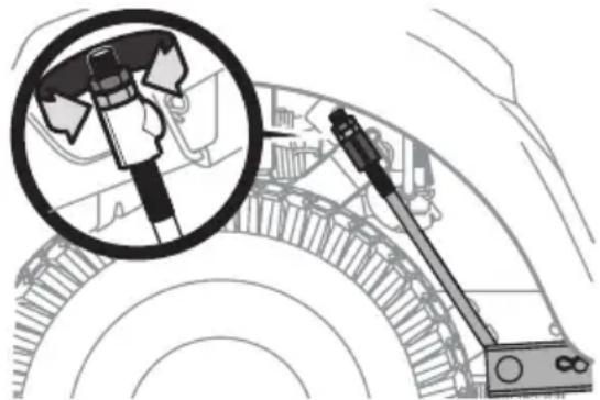 TROY-BILT Super Bronco 50 XP - NIVELACIÓN DE LA PLATAFORMA (DE LADO A LADO) - 1