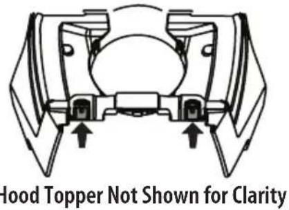TROY-BILT Super Bronco 50 XP - INSTALLING THE SNAP-ON HOOD TOPPER (IF NECESSARY) - 2