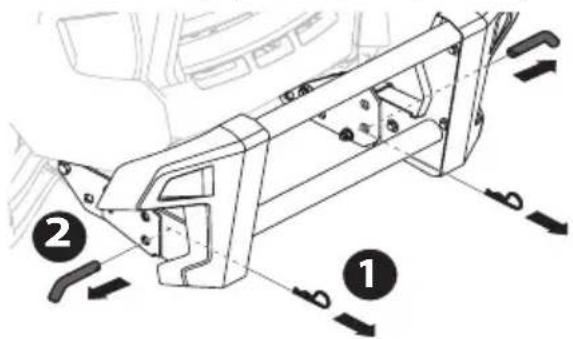 TROY-BILT Super Bronco 50 XP - WARNING - 1