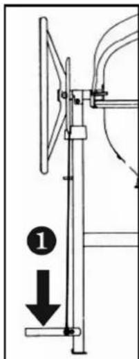 Lescha SM 145 S - Bétonnière avec frein - 1