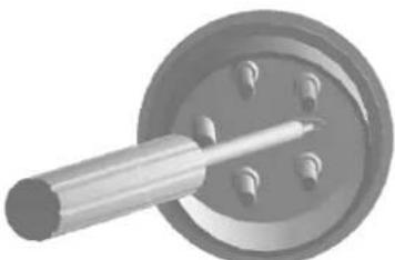 Lescha SM 145 S - ① Betonmixer met draiaistrommotor - 1