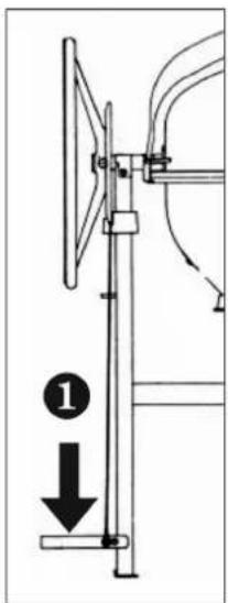 Lescha SM 145 S - Concrete mixer with brake - 1