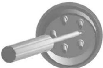 Lescha SM 145 S - i Betonmischer mit Drehstrommotor - 1