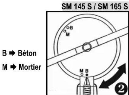 Lescha SM 145 S - Bétonnière avec frein - 2