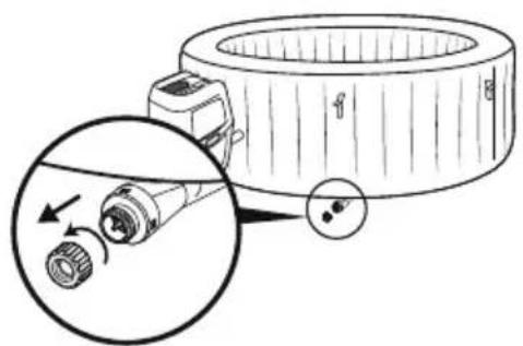 BESTWAY SaluSpa 60064 - VIDANGE DU SPA - 1