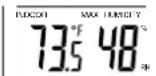 LA CROSSE TECHNOLOGY WS7215U - PARA VISUALIZAR LOS REGISTROS DE DATOS DE LA TEMPERATUREA EN INTERIORES - 2