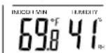 LA CROSSE TECHNOLOGY WS7215U - PARA VISUALIZAR LOS REGISTROS DE DATOS DE LA TEMPERATUREA EN INTERIORES - 1