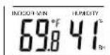 LA CROSSE TECHNOLOGY WS7215U - MINIMUM AND MAXIMUM TEMPERATURE RECORDS - 1