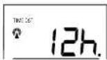 LA CROSSE TECHNOLOGY WS7215U - FORMAT 12/24 H - 1