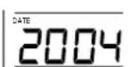LA CROSSE TECHNOLOGY WS7215U - SETTING THE YEAR, DAY AND MONTH - 1