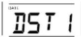 LA CROSSE TECHNOLOGY WS7215U - DAYLIGHT SAVING TIME (DST) SETTING - 1