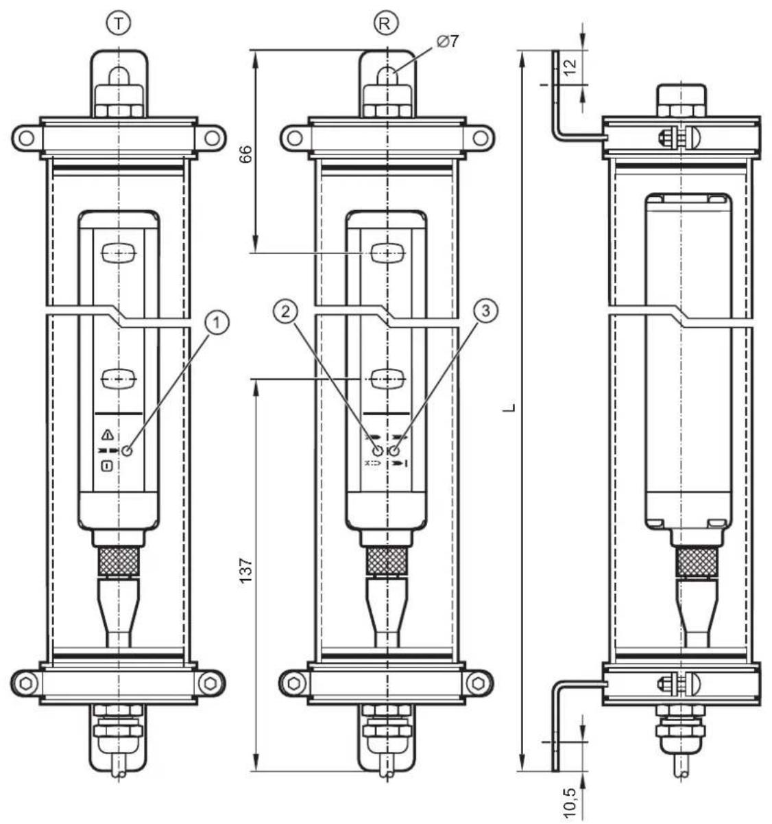 IFM OY450S - Barrage immatériel de sécurité - 1
