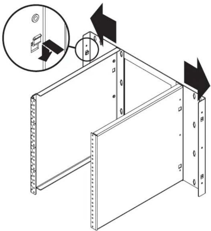 Tripp Lite SmartRack SRWO8UBRKTSHELF - Assemblage - 1