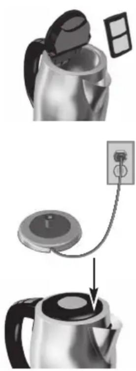FRIGIDAIRE FPKT58D7NS - AVANT D'UTILISER VOTRE BOUILLOIRE - 1
