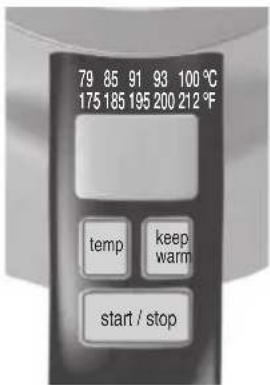 FRIGIDAIRE FPKT58D7NS - Sélecteur de température - 1