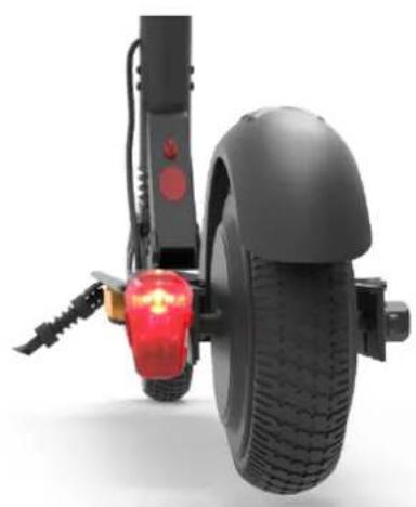 DENVER SEL65230 - Lampes LED avant et arrêté - 2