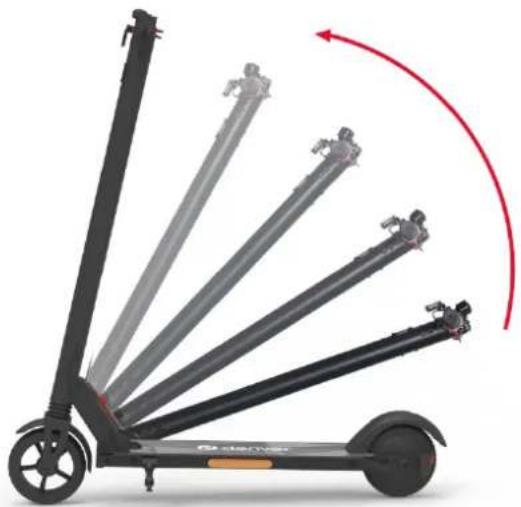 DENVER SEL65230 - - Déplier le scooter électrique - 1