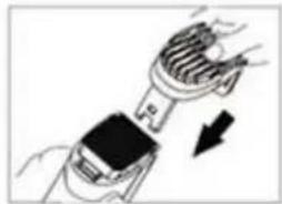 LIVOO DOS172 - Fixation du peigne - 1