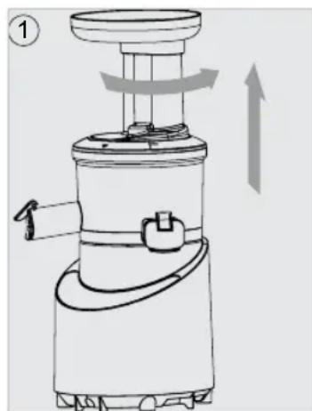 SIMEO PJ552 - DÉMONTAGE - ENTRETIEN ET NETTOYAGE - 1