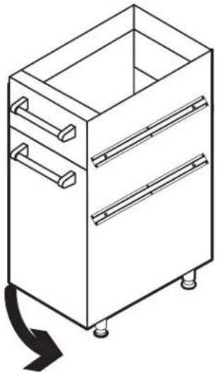 VIKING VSBO2402SS - PARA INSTALAR LOS GABINETES: - 1