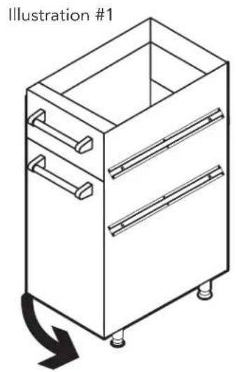 VIKING VSBO2402SS - TO INSTALL CABINETS: - 1