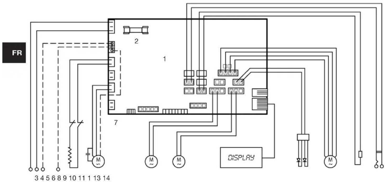 Fulgor Milano FCLBC 4500 TF - SCHEMA ELECTRIQUE - 1