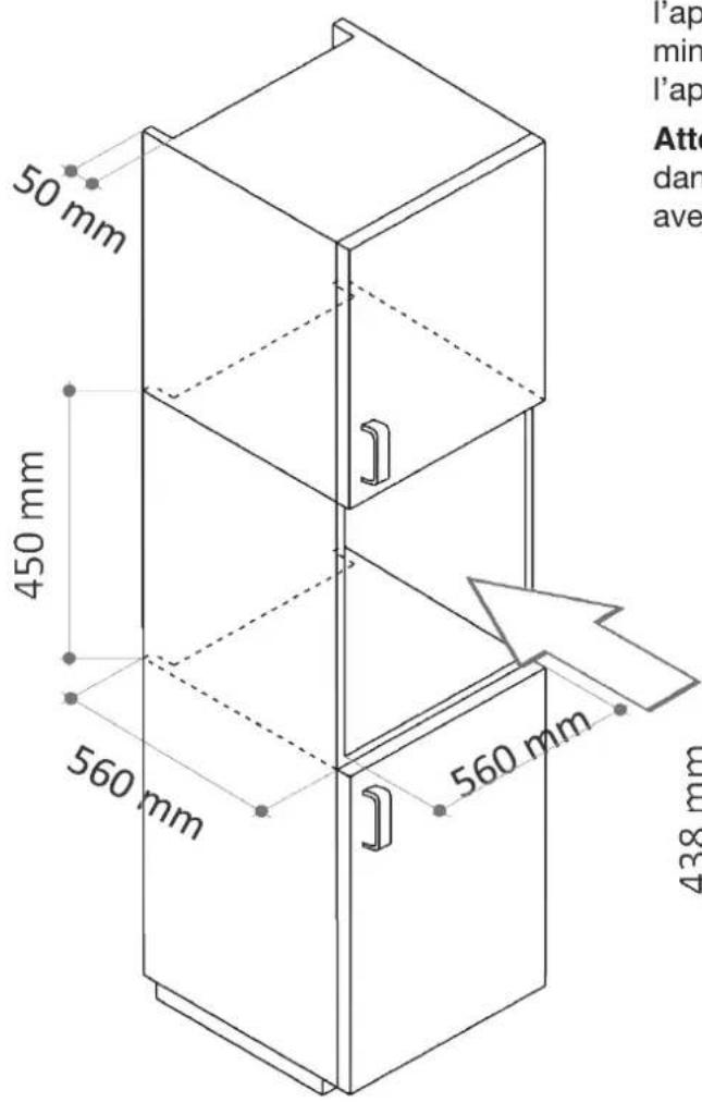 Fulgor Milano FCLBC 4500 TF - Positionnement - 1