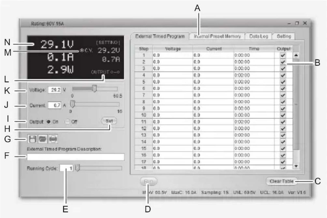 VOLTCRAFT DPPS3215 - STEUERUNG MIT PC-SOFTWARE - 1