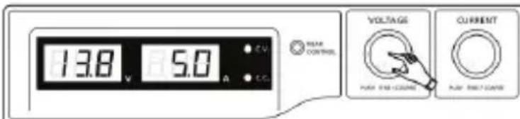 VOLTCRAFT DPPS3215 - a) Het toestel handmatig op nul zetten - 4