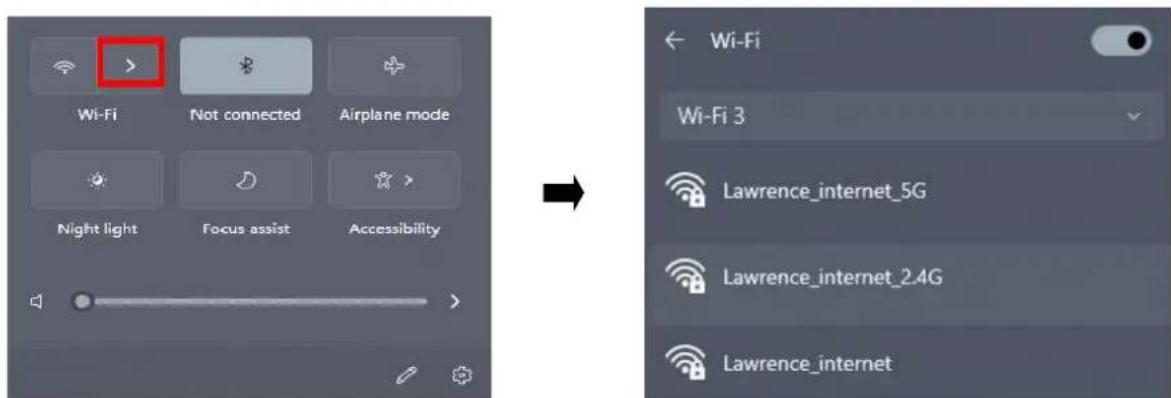 Edimax EW7811ULC - III-3. Connexion à un réseau Wi-Fi - 3