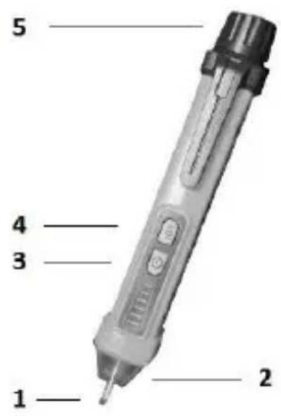 Pancontrol PAN Voltfinder - Kezelőelemek - 1
