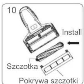 JIMMY Pro Antimite UV BX7 - Czyszczenie i instalacja watra szczotki - 9